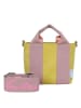 Fritzi aus Preußen Henkeltasche in Gelb/ Rosa - (B)20 x (H)15,5 x (T)7 cm