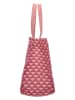 Fritzi aus Preußen Shopper "Kahlo" in Pink/ Rosa - (B)27 x (H)14 x (T)8 cm