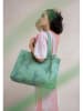 Fritzi aus Preußen Shopper bag "Kahlo" w kolorze zielonym - 27 x 14 x 8 cm