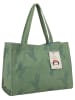 Fritzi aus Preußen Shopper bag "Kahlo" w kolorze zielonym - 27 x 14 x 8 cm