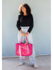 Fritzi aus Preußen Shopper "Hello Kitty" in Pink - (B)45 x (H)34 x (T)16 cm
