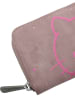 Fritzi aus Preußen Portfel "Hello Kitty" w kolorze szaroróżowym - 19,5 x 9,5 x 2,5 cm