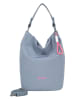 Fritzi aus Preußen Schultertasche "Hobo Lea" in Blaugrau - (B)27 x (H)37 x (T)17 cm