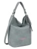 Fritzi aus Preußen Schultertasche "Hobo Lou" in Blaugrau - (B)27 x (H)37 x (T)17 cm