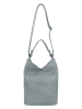 Fritzi aus Preußen Schultertasche "Hobo Lou" in Blaugrau - (B)27 x (H)37 x (T)17 cm