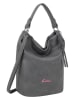 Fritzi aus Preußen Schultertasche "Hobo Lou" in Dunkelgrau - (B)27 x (H)37 x (T)17 cm
