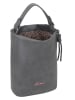 Fritzi aus Preußen Schultertasche "Hobo Lou" in Dunkelgrau - (B)27 x (H)37 x (T)17 cm