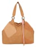 Fritzi aus Preußen Shopper bag "Izzy" w kolorze karmelowym - 42 x 29 x 15 cm