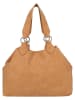 Fritzi aus Preußen Shopper "Izzy" in Camel - (B)42 x (H)29 x (T)15 cm