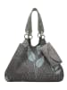 Fritzi aus Preußen Shopper bag "Izzy" w kolorze turkusowo-szarym - 42 x 29 x 15 cm