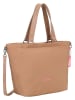 Fritzi aus Preußen Shopper "Lea" in Hellbraun - (B)33 x (H)32 x (T)16 cm