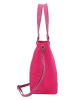 Fritzi aus Preußen Shopper "Lea" in Pink - (B)33 x (H)32 x (T)16 cm