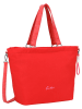 Fritzi aus Preußen Shopper "Lea" in Rot - (B)33 x (H)32 x (T)16 cm