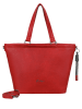 Fritzi aus Preußen Shopper "Lou" in Rot - (B)33 x (H)32 x (T)16,5 cm