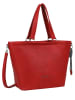 Fritzi aus Preußen Shopper "Lou" in Rot - (B)33 x (H)32 x (T)16,5 cm
