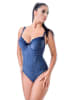 Valea Body wit/donkerblauw