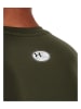 Under Armour Koszulka sportowa "HG Armour Comp" w kolorze khaki