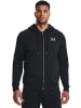 Under Armour Sweatjacke in Schwarz