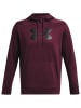 Under Armour Bluza "Fleece" w kolorze bordowym