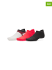 Under Armour Skarpety funkcyjne (3 pary) w kolorze czarno-czerwono-białym