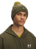 Under Armour Czapka "Halftime Pom" w kolorze khaki