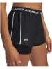 Under Armour Szorty sportowe 2w1 w kolorze czarnym