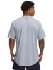 Under Armour Trainingsshirt in Hellblau/ Dunkelblau