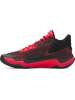 Under Armour Trainingsschuhe in Rot/ Schwarz
