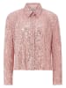 Rich & Royal Paillettenbluse in Rosa