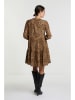 Rich & Royal Sukienka w kolorze brązowo-czarnym