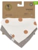 Lässig 2er Set: Dreieckstücher in Creme/ Hellbraun