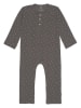 Lässig Schlafoverall in Anthrazit