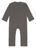 Lässig Schlafoverall in Anthrazit