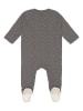Lässig Schlafanzug mit Füßchen in Anthrazit