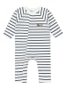 Lässig Pyjama in Weiß/ Blau