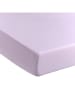 Lässig Spannbettlaken in Lila - (L)140 x (B)70 cm
