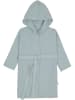 Lässig Musselin-Bademantel in Hellblau