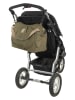 Lässig Wickeltasche in Khaki - (L)41 x (B)18 x (H)32 cm