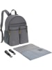 Lässig Wickelrucksack in Anthrazit - (B)35 x (H)42 x (T)20 cm