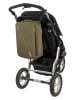 Lässig Wickelrucksack in Khaki - (L)35 x (B)15 x (H)45 cm