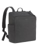 Lässig Wickelrucksack in Anthrazit - (B)31 x (H)35 x (T)14 cm
