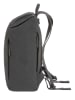 Lässig Wickelrucksack in Anthrazit - (B)31 x (H)35 x (T)14 cm