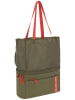 Lässig Kinderwagen-Isoliertasche in Khaki - (B)36 x (H)22,5 x (T)15 cm