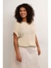 KAFFE curve Blouse zandkleurig