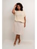 KAFFE curve Blouse zandkleurig