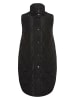 KAFFE curve Lange bodywarmer zwart
