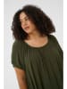 KAFFE curve Blouse donkergroen