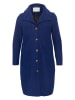KAFFE curve Tussenmantel blauw