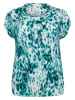 KAFFE curve Blouse turquoise/wit