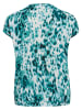 KAFFE curve Blouse turquoise/wit